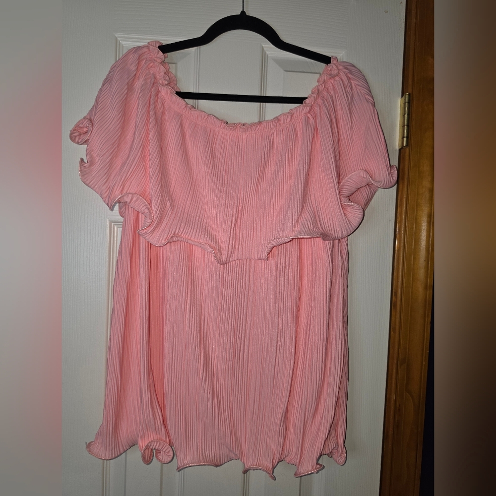 Women's L Easel Blouse Boho Cottagecore Coquette Feminine Spring Easter
